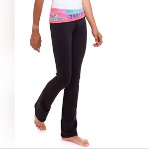 Ivivva Reversible Flare Pants, colorful waistband *different waistband pictured*